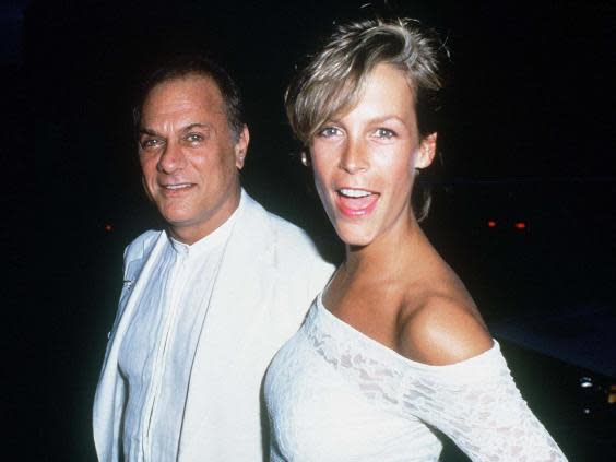 Jamie Lee Curtis and her father, Tony Curtis (Rex Features)