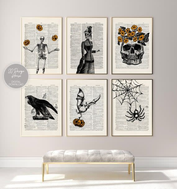 Vintage Halloween Decor