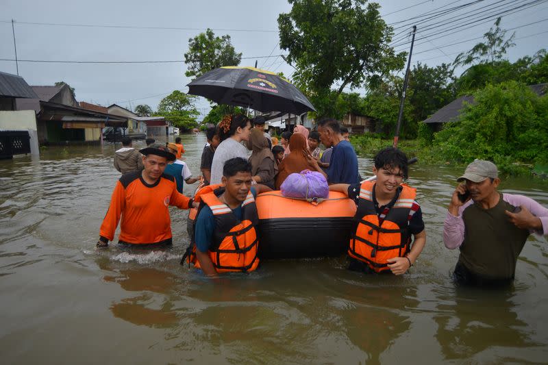 Floods in Padang, West Sumatra province