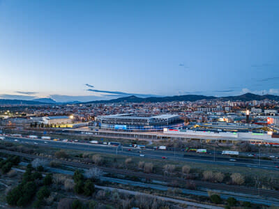 Stage Front Stadium in Barcelona