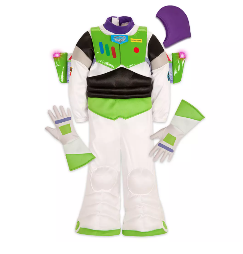 4) Buzz Lightyear Light-Up Costume for Kids