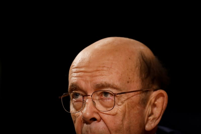 U.S. Secretary of Commerce, Wilbur Ross, speaks during an interview in New York