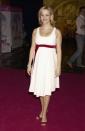 <p>Reese Witherspoon wore a sweet empire waist dress while pregnant in 2003.</p>