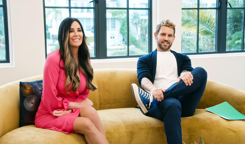 Patti Stanger and Nick Viall on 