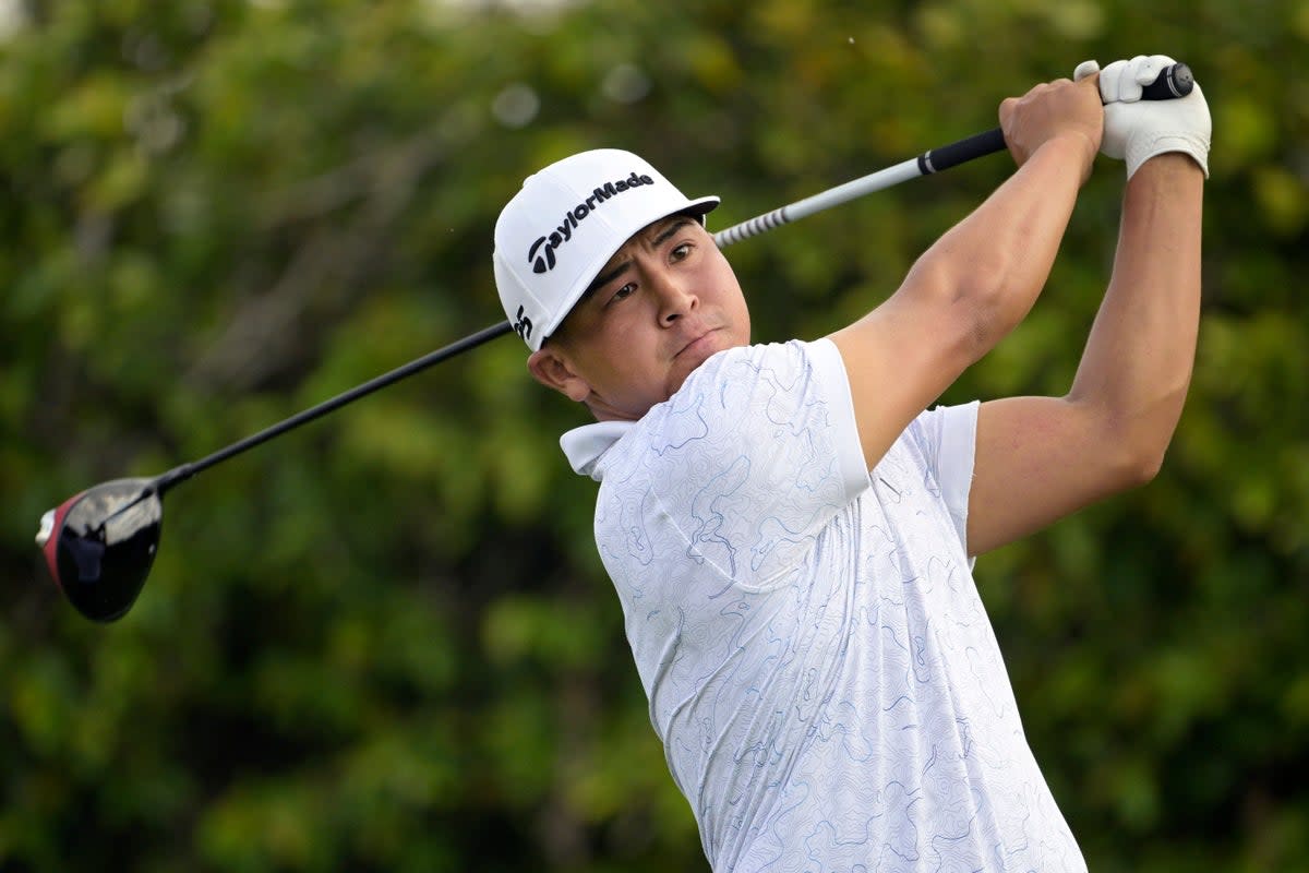 Kurt Kitayama leads by two shots at the halfway stage of the Arnold Palmer Invitational (Phelan M. Ebenhack/AP) (AP)