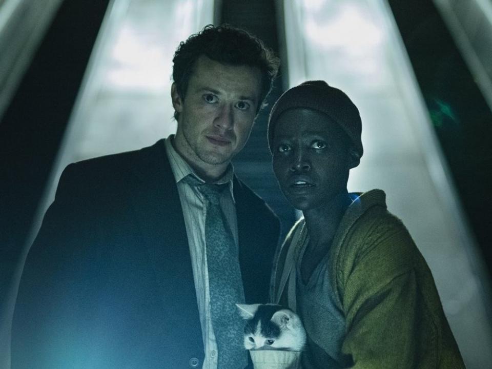 Frischfleisch: "Stranger Things"-Star Joseph Quinn und Oscarpreisträgerin Lupita Nyong'o spielen in "A Quiet Place: Tag Eins" die Hauptrollen. (Bild: Paramount Pictures Germany)