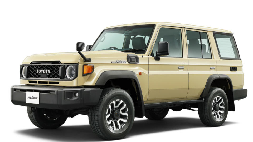 圖為8月份在日本現身的改款Land Cruiser 70。(圖片來源/ Toyota)