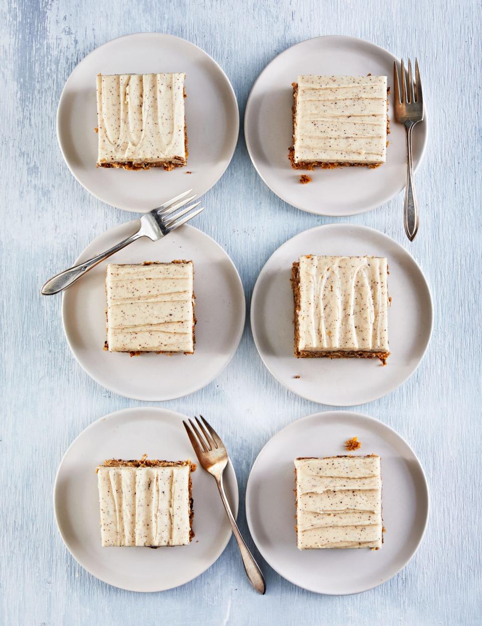 Hummingbird Snack Cake with Brown Butter Frosting