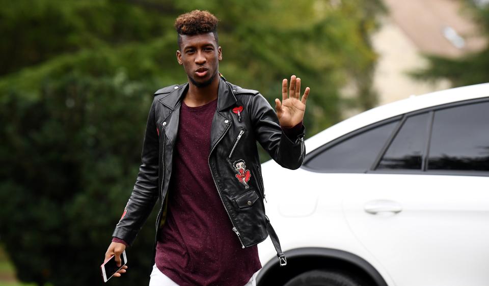 Les Bleus arrivent à Clairefontaine