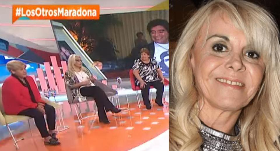 Katy, Lili y Ana hablaron por primera vez en tv y apuntaron contra la exmujer de Maradona. Foto: Captura America + LN