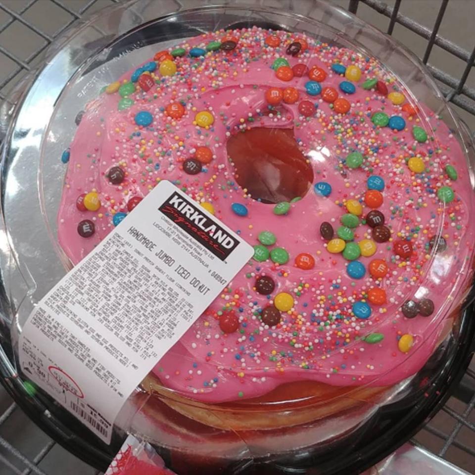 7) Jumbo Pink Donut