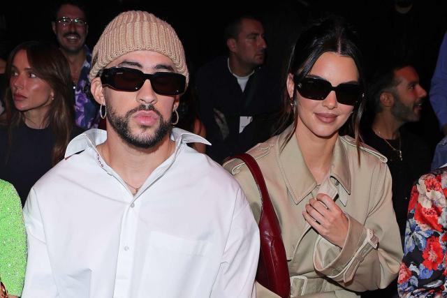 Bad Bunny and Kendall Jenner Make Their Front Row Couple Debut at Gucci Show During Milan Fashion Week