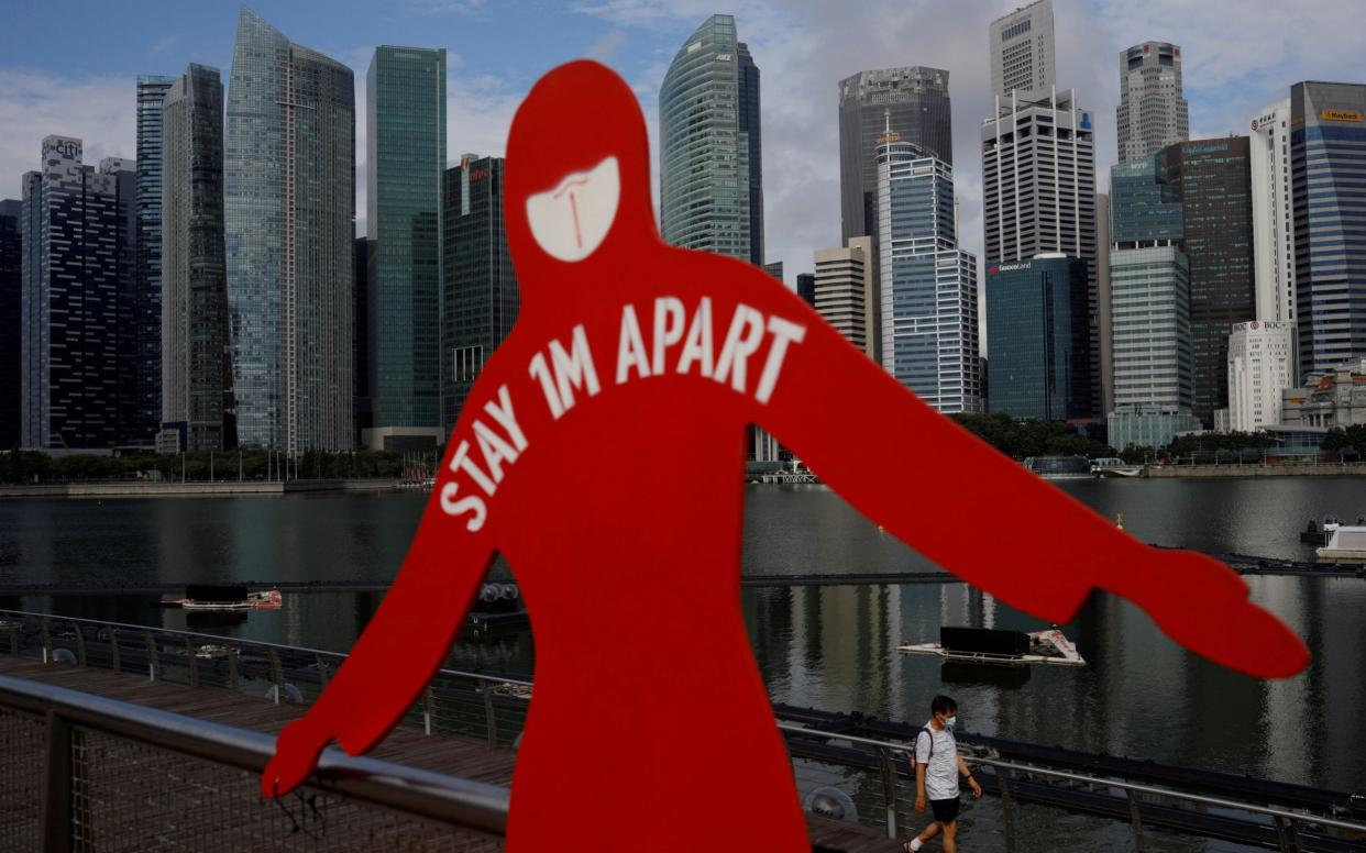 Singapore has some of the strictest Covid prevention rules in the world - Edgar Su/Reuters