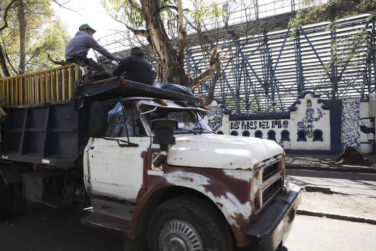 El estado de Gimnasia y Esgrima de La Plata, tras los incidentes