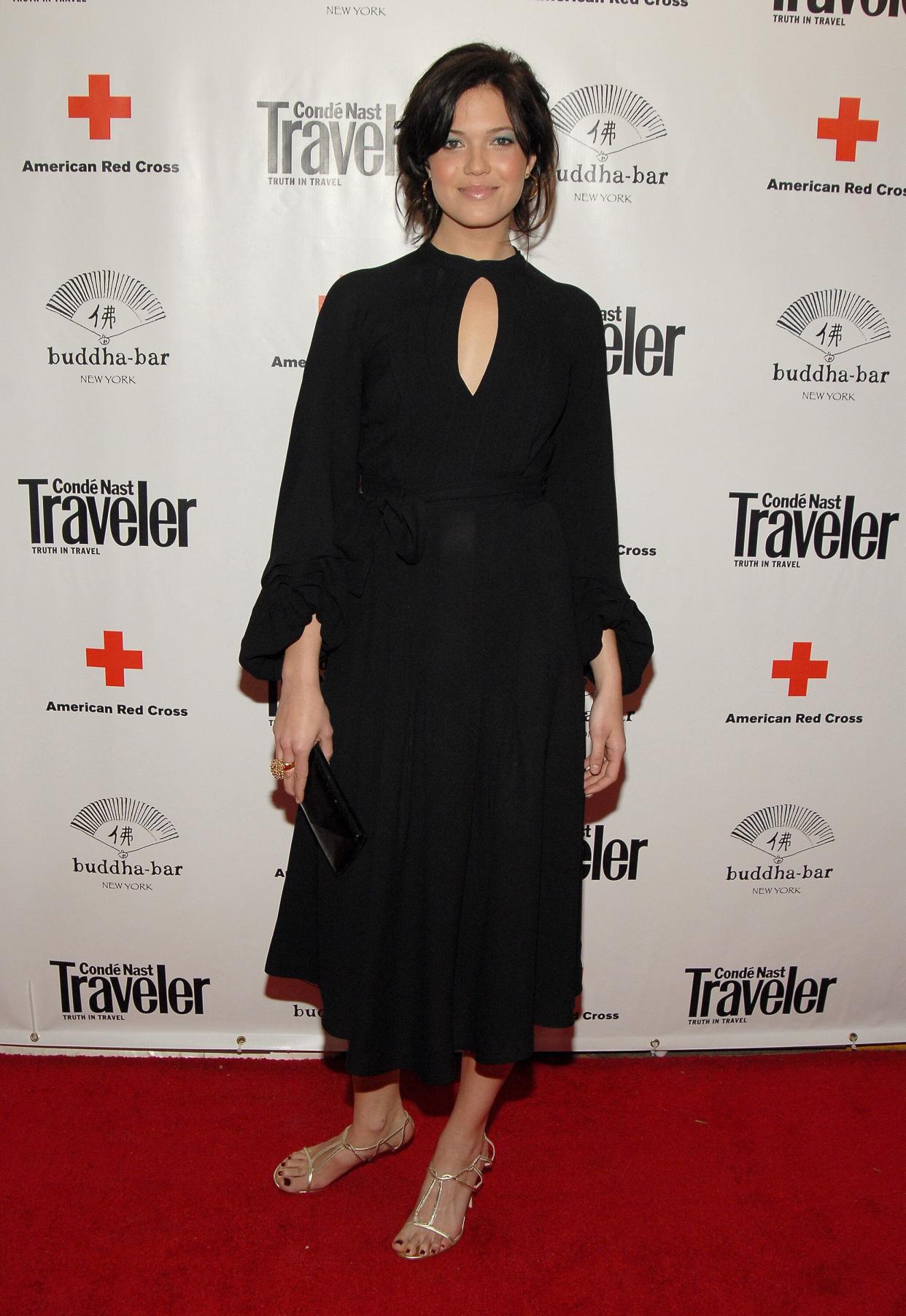 Moore at the Conde Nast Traveler Hot List Party at Buddha Bar in New York City.