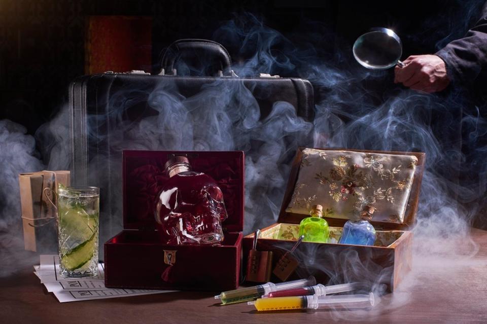 Crack the case to find the ingredients in this immersive cocktail mystery (Sherlock The Offical Live Game)