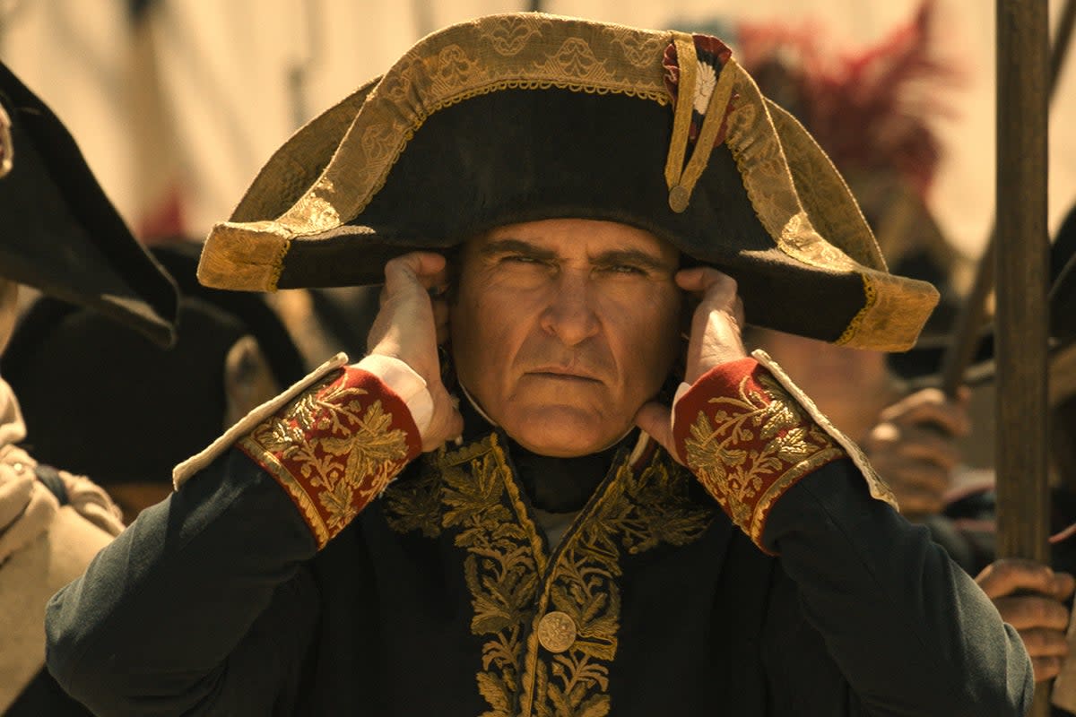 Joaquin Phoenix is reliably brilliant in ‘Napoleon’ (Sony Pictures/Apple)