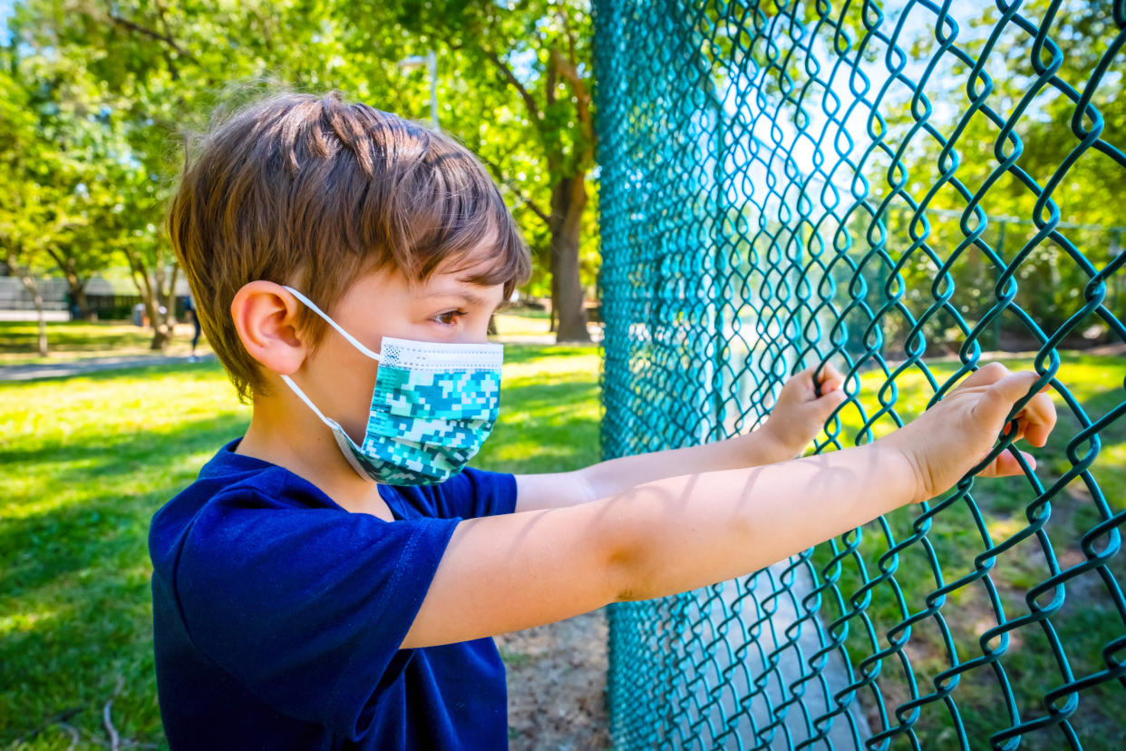 For some children, this next phase of the pandemic could be stressful. Here's how parents can help.  (Photo: Juanmonino via Getty Images)