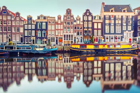 "As cities like Amsterdam grew, their geography was shaped by the water which ran through them" - Credit: getty