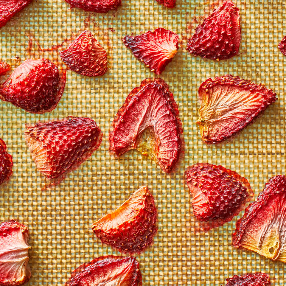 Homemade Oven-Dried Strawberries