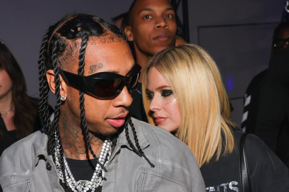 Tyga and Avril Lavigne (Getty Images)