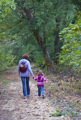 Take her kid out for an afternoon