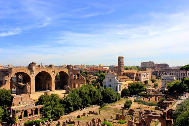 El parque arqueológico que inauguraron en Roma.