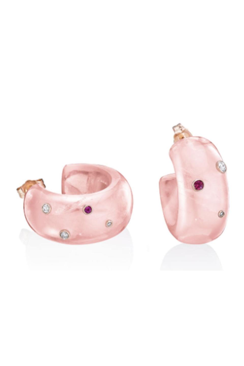 16) Pink Flamingo Earrings