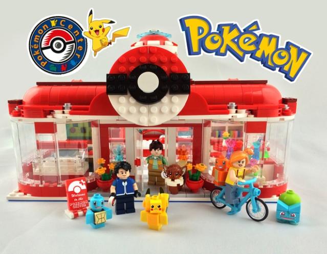 This Epic Lego Pokemon Center Set Is Not Going to Happen