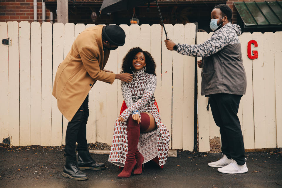 Teyonah Parris en Atlanta, el 15 de febrero de 2021. (Diwang Valdez/The New York Times)