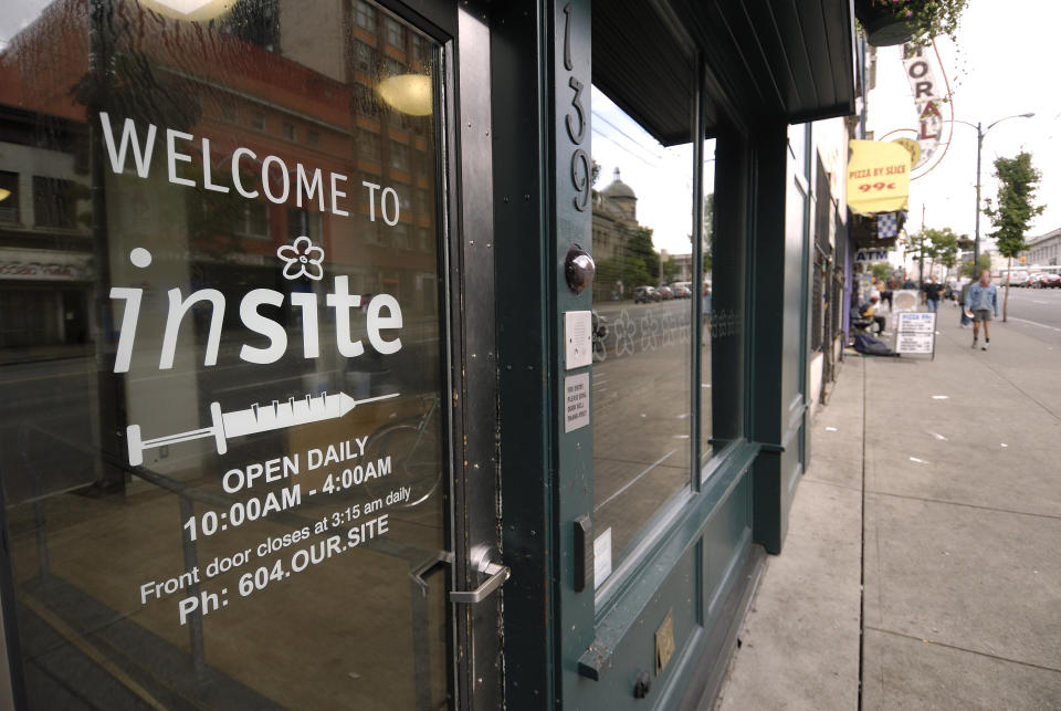 Insite, a safe injection site in&nbsp;Vancouver, Canada, on Aug. 29, 2006.&nbsp; (Photo: Christopher Morris/Corbis via Getty Images)