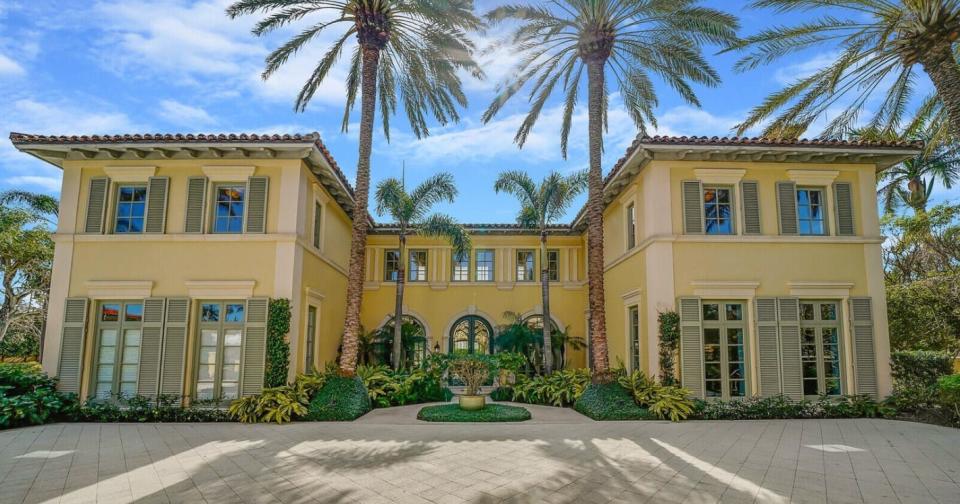 An estate on a double lot at 160 Clarendon Ave. in Palm Beach's Estate Section is priced at $48.85 million. Broker Lawrence Moens of Lawrence A. Moens Associates holds the listing.