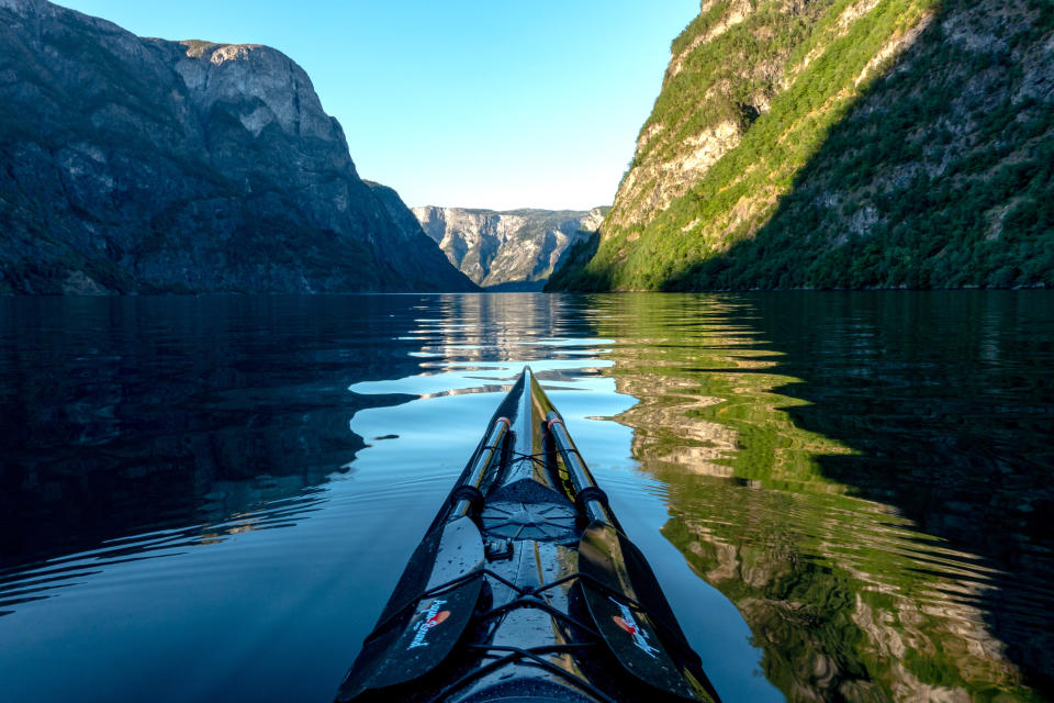 Kayaking in Norway