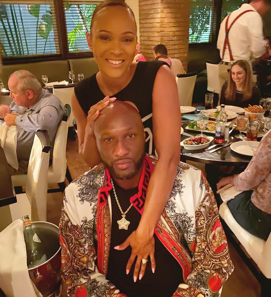 Lamar Odom and Sabrina Parr | Lamar Odom/Instagram