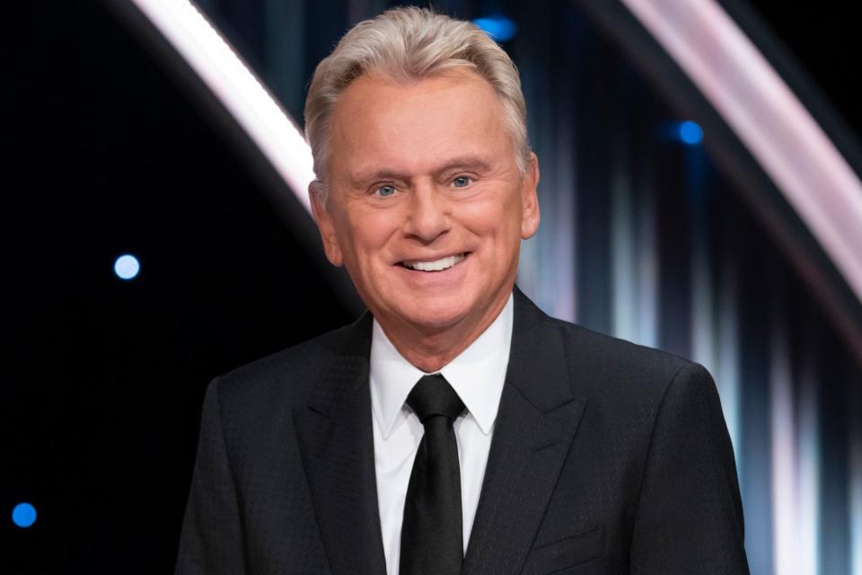 <p>Eric McCandless/ABC via Getty </p> Pat Sajak on 