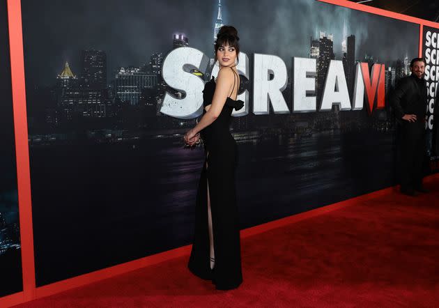 Melissa Barrera attends the New York premiere of 