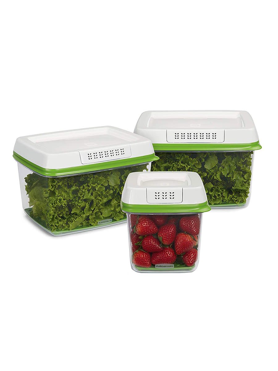 Rubbermaid FreshWorks Produce Saver and Food Storage Containers