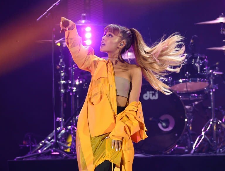 Recording artist Ariana Grande, pictured in 2016, was performing at the Manchester Arena where British police say there are