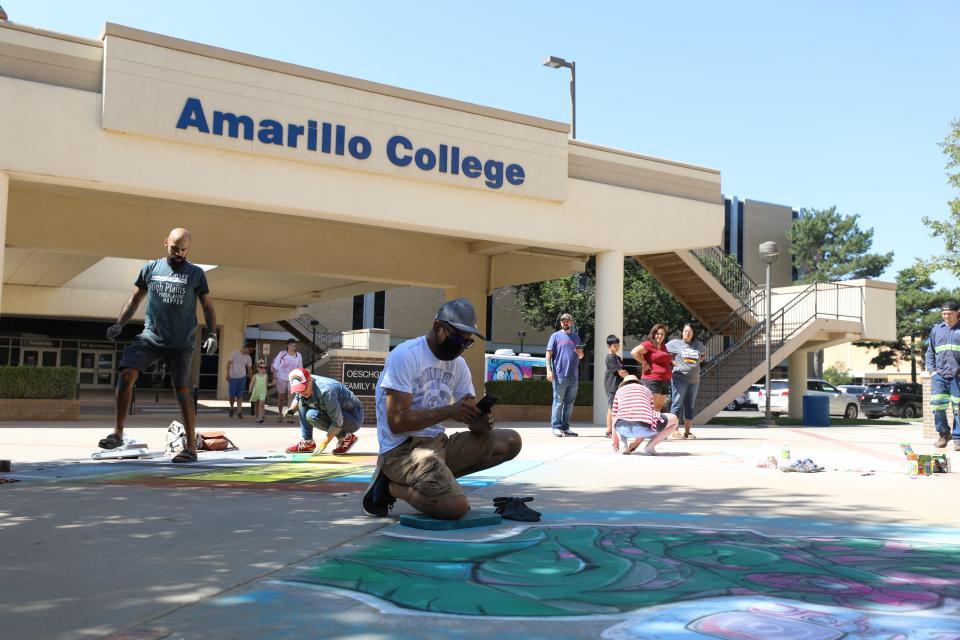 Amarillo College and Panhandle PBS will host their fifth annual Chalk It Up event from 8 a.m. to noon on Saturday, July 29 at the Washington Street Campus Oeschger Family Mall.