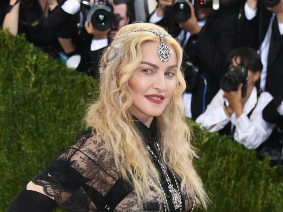 Madonna 2016 Met Gala