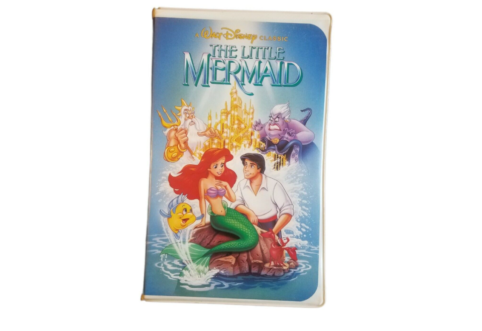 "The Little Mermaid" VHS tape