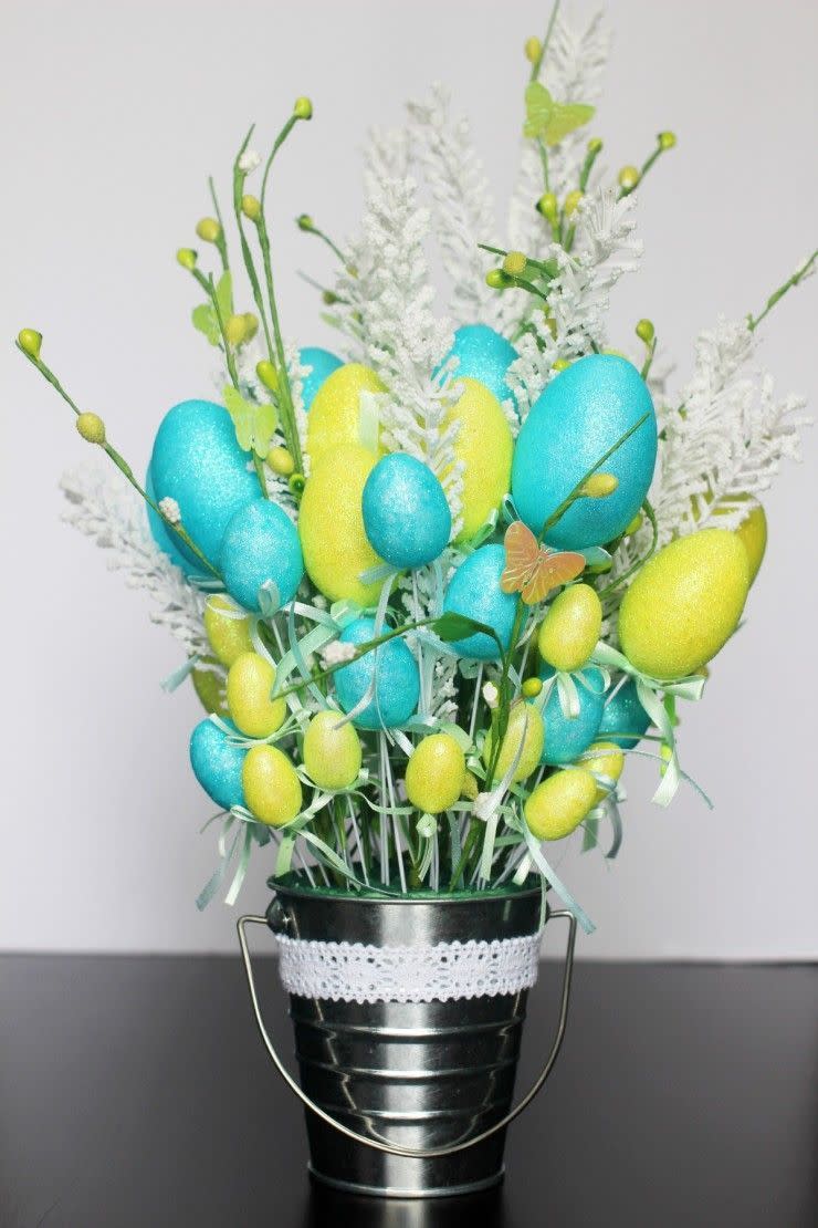 Easter Egg Flower Arrangement