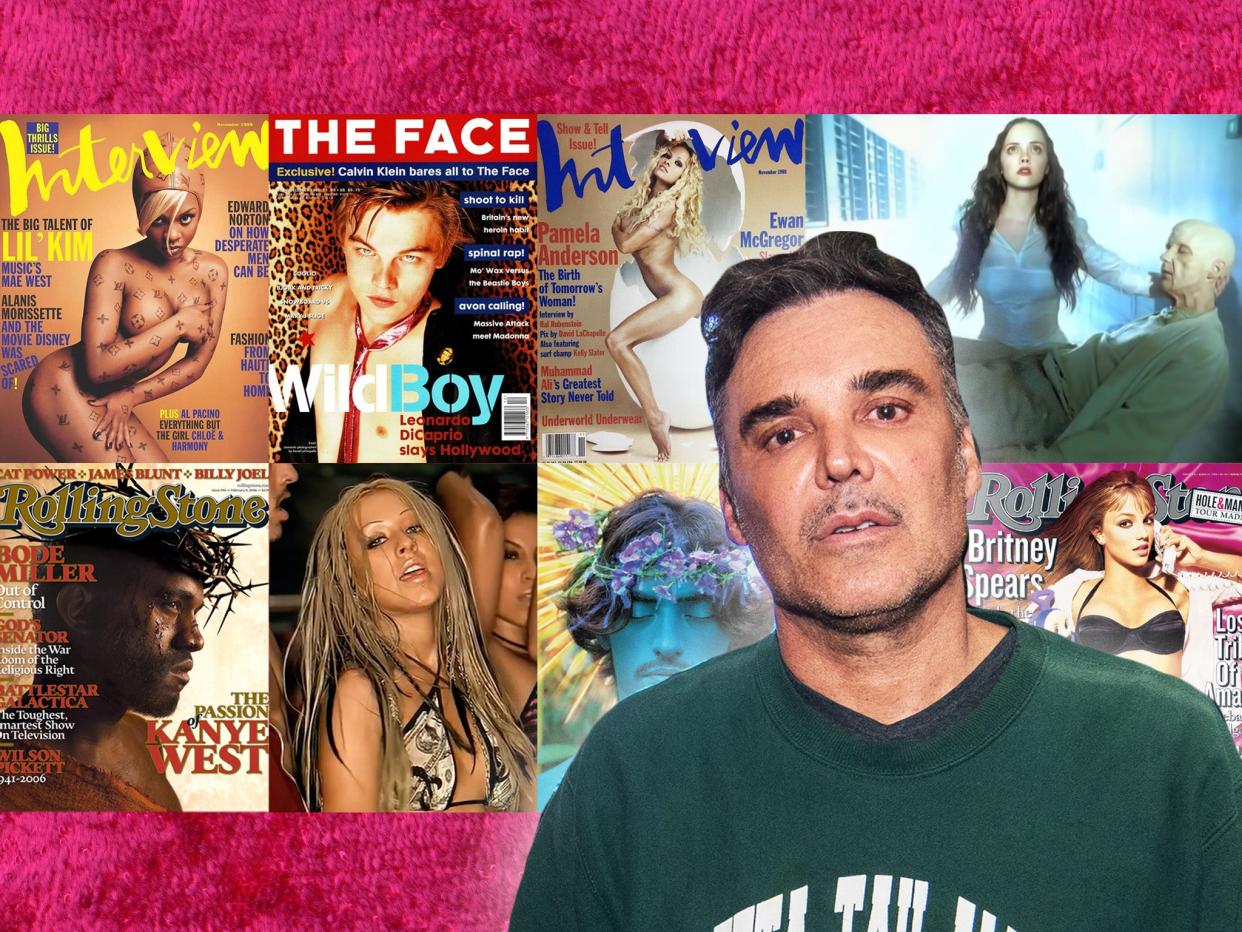 David LaChapelle: ‘My work was sexy, but there was always a lot of fun’ (Crystal Ball Media/Wasted Talent Media/Penske Media/RCA/Mute/Taschen/Getty)