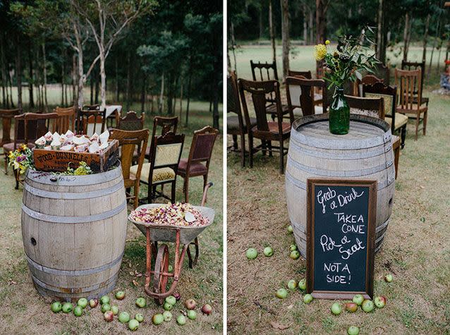 Everything was locally sourced and muchg of it recycled or repurposed. Source: Mitch Pohl Photography