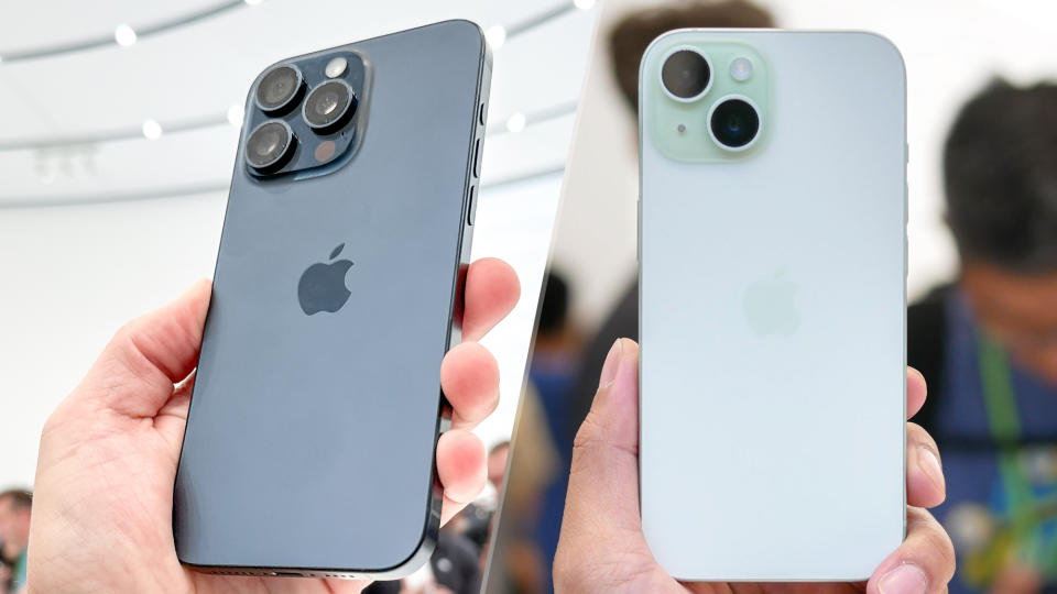  IPhone 15 Pro Max and iPhone 15 Plus. 