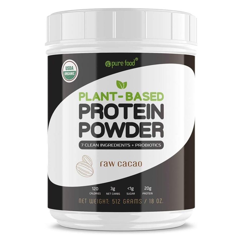 4) Plant-Based Protein Powder