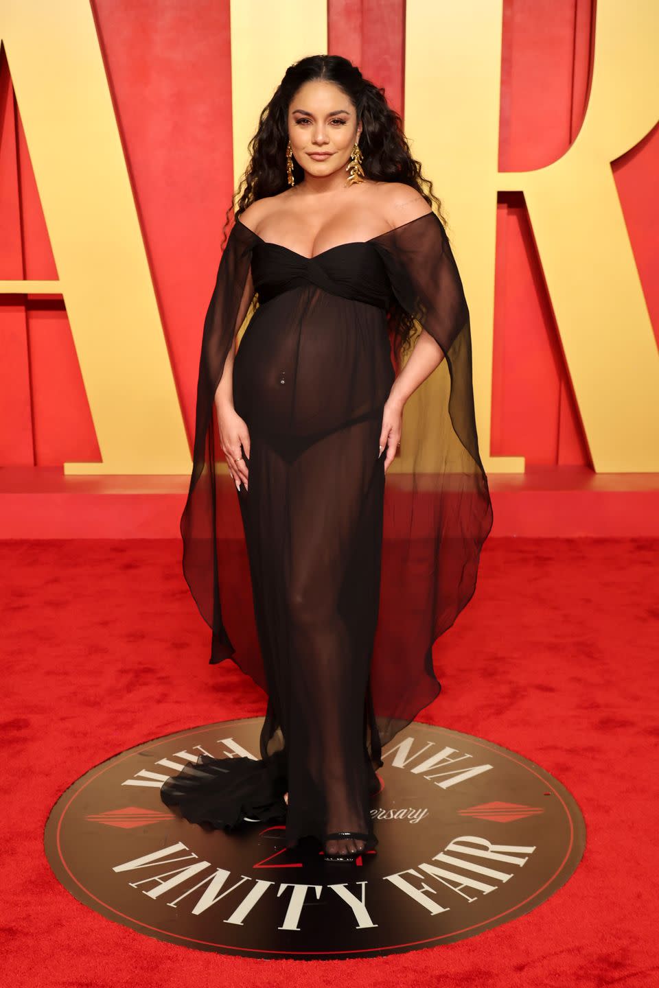 beverly hills, california march 10 vanessa hudgens attends the 2024 vanity fair oscar party hosted by radhika jones at wallis annenberg center for the performing arts on march 10, 2024 in beverly hills, california photo by amy sussmangetty images