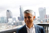 Mayor of London Sadiq Khan visits a new viewing platform during the unveiling of the New Tate Modern in London, Britain, June 14, 2016. REUTERS/Stefan Wermuth