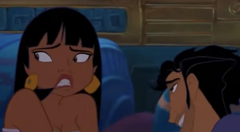 Chel and Tulio in Road to El Dorado