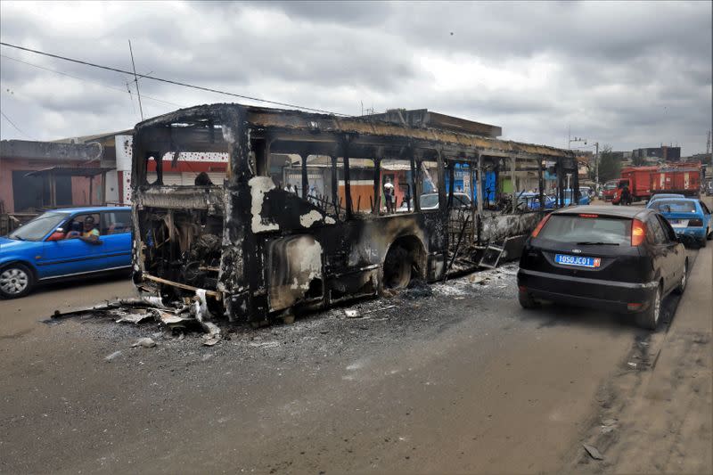 Ivory Coast opposition protests against President Ouattara's third term bid